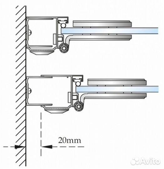 Душевой уголок Burlington Slider C7S+C12