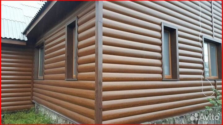 Фасад дома из сайдинга