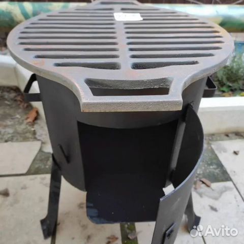 Решётка для гриля чугунная 430мм