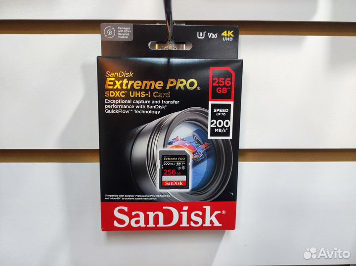 Карта памяти Sandisk Extreme PRO sdxc 256 GB