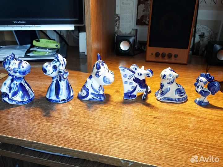 Фигурки гжель