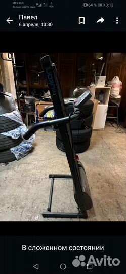 Беговая дорожка электрическая