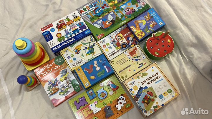 Детские развивающие игрушки