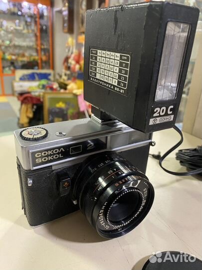 Фотоаппарат Сокол 2 + вспышка Электроника