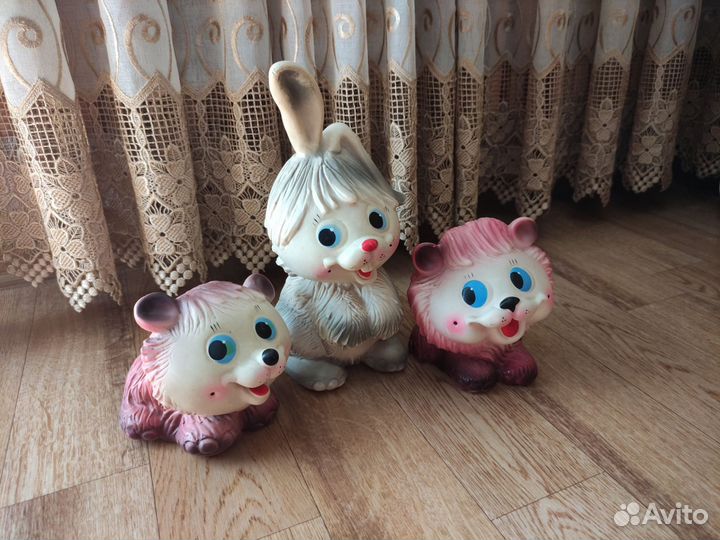 Резиновые игрушки СССР