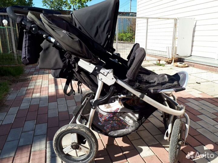 Коляска для двойни 2 в 1