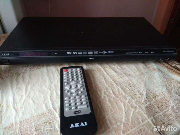 Dvd плеер akai DV-PV4580kdsm с караоке