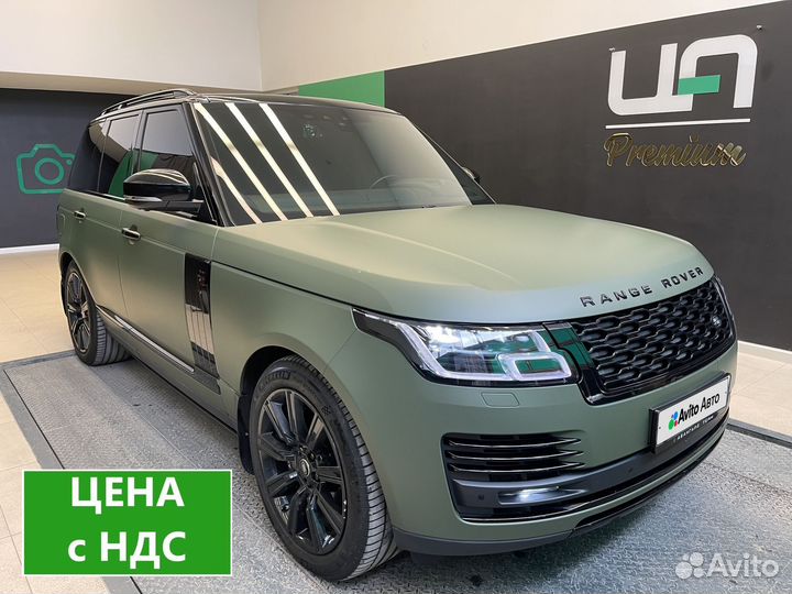 Land Rover Range Rover 4.4 AT, 2019, 65 309 км