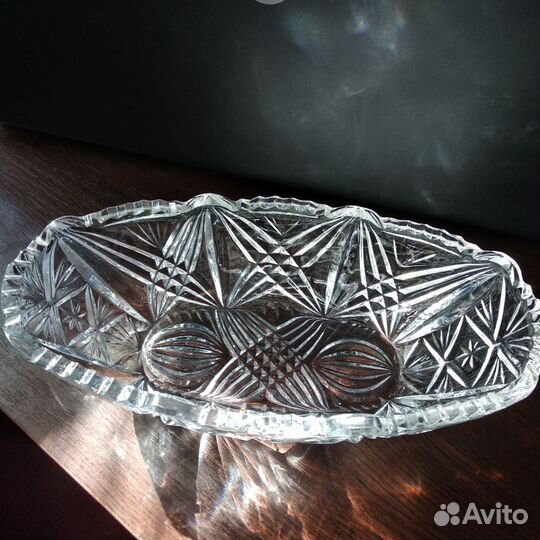 Хрустальная салатница/конфетница