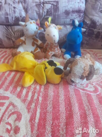 Мягкие игрушки пакетом