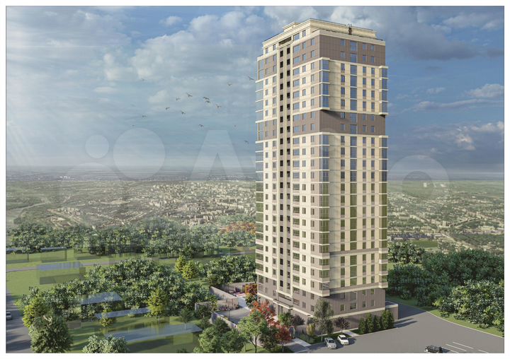 1-к. квартира, 38 м², 18/25 эт.