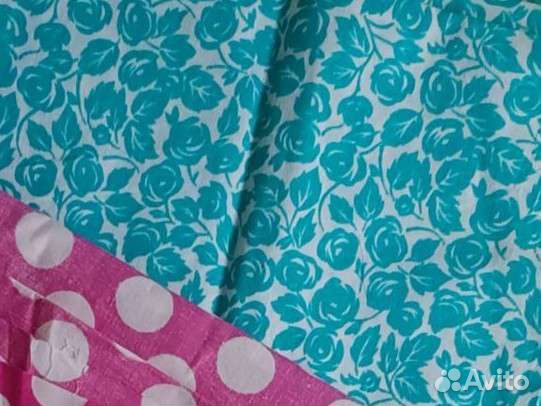 Отрез ткани СССР бязь