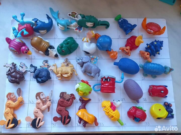 Киндер-сюрприз, Fererro, 90 гг