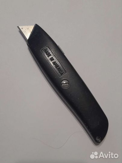 Нож строительный, старинный USA