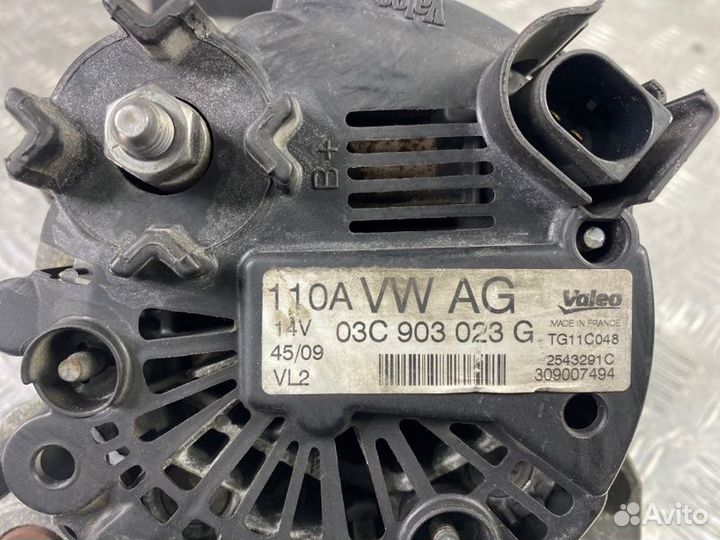 Генератор Volkswagen Golf MK6 CAV