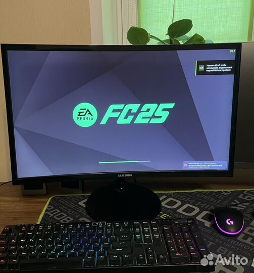 Монитор samsung c24f390fhi