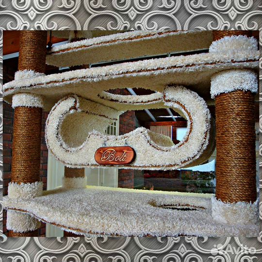 Комплекс-дом для кошки 