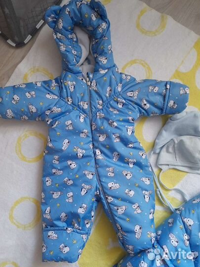 Комплект на выписку для мальчика