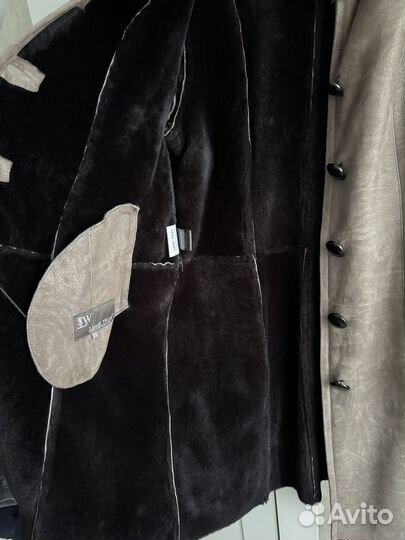 Дубленка натуральная женская 54