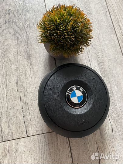 Крышка в руль муляж airbag BMW E60 Sport, круглая