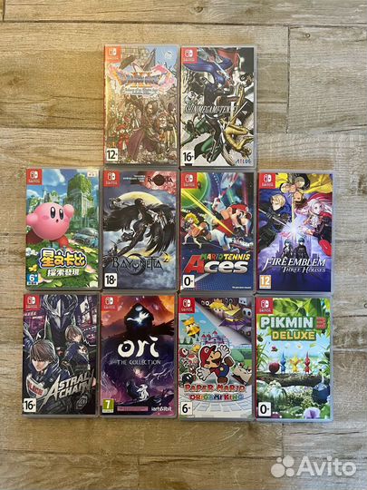 Картриджи для Nintendo Switch