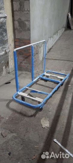 Тележка металлическая