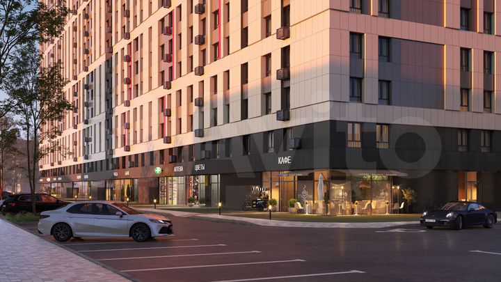 2-к. квартира, 62,1 м², 4/17 эт.