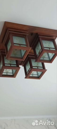 Светильник дерево 40*40