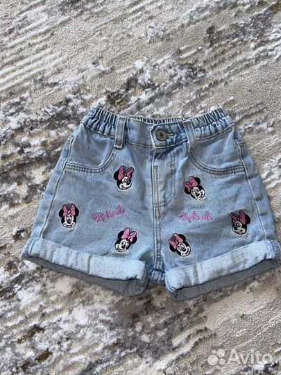 Шорты джинсовые для девочки 92