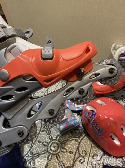 Роликовые коньки раздвижные 39-42