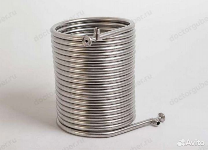 Охладитель сусла для пива противоточный (чиллер)