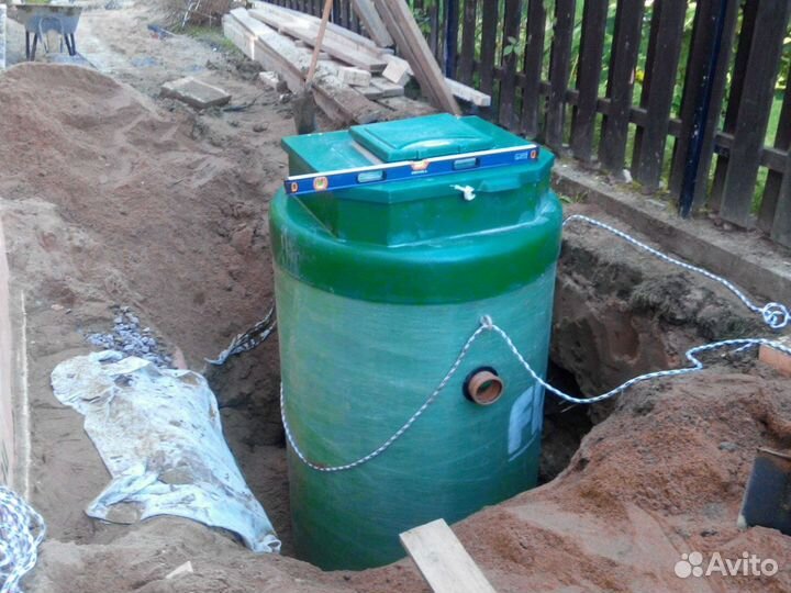 Септик эко Аквалос пластиковый