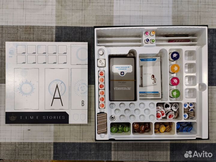 Настольная игра Агентство Время + дополнения