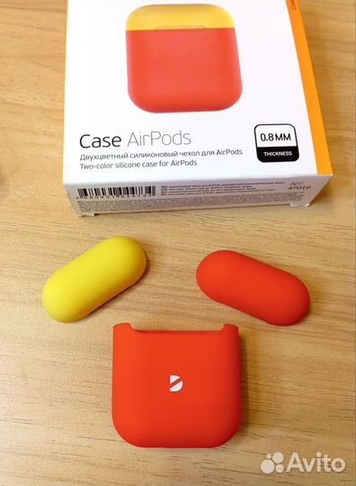 Силиконовый чехол для Apple AirPods 1/2, Deppa