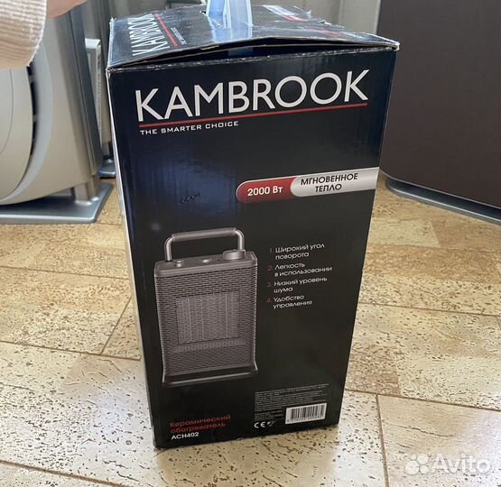 Керамический обогреватель Kambrook ACH402