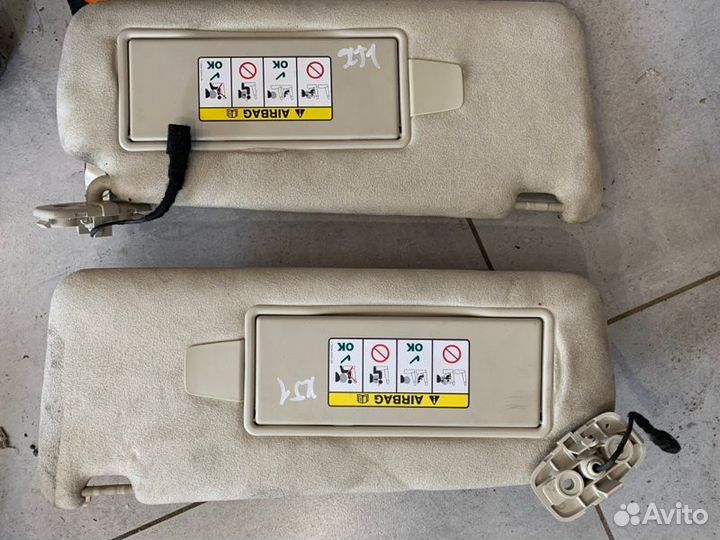 Козырек солнцезащитный Jaguar Xj