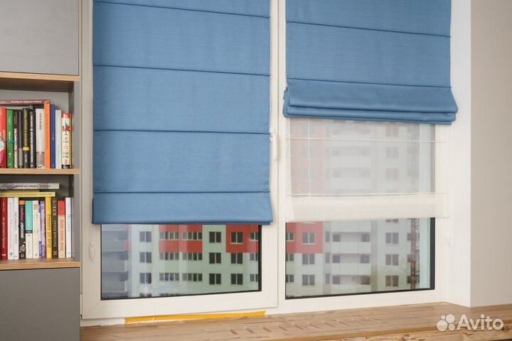 Двойная римская штора