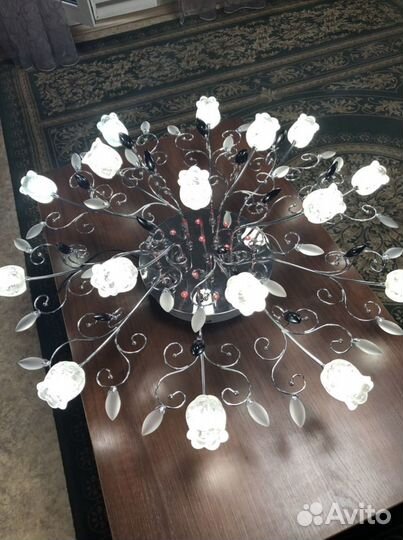 Люстра потолочная светодиодная бу