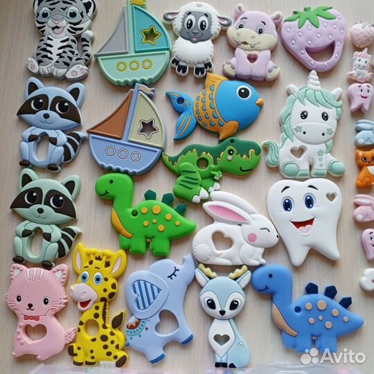 Силиконовые грызунки