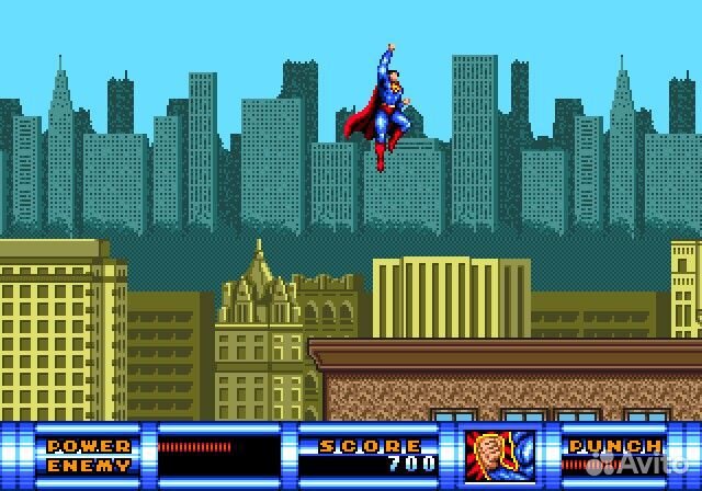 Superman Sega, русские субтитры