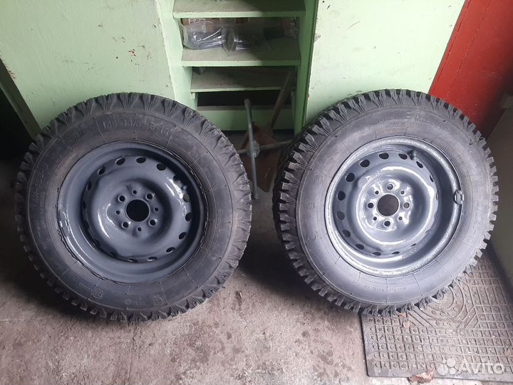 Зимняя резина на дисках r-13 (снежок)