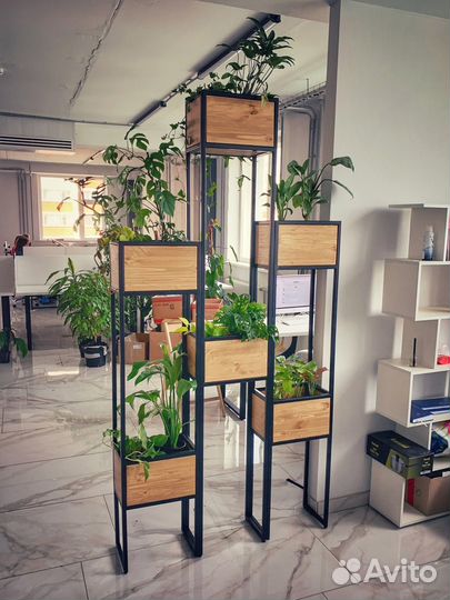 Кашпо для цветов лофт