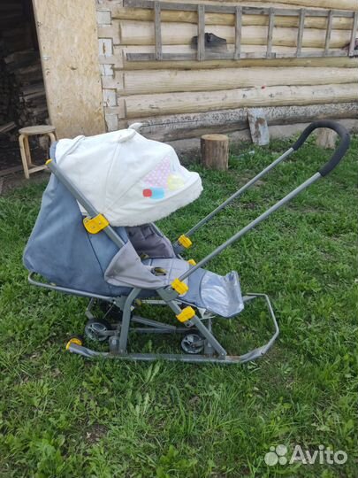 Санки коляска nika kids