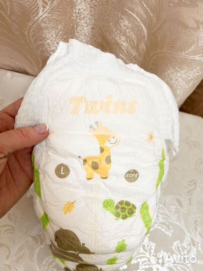 Подгузники Twins трусики L