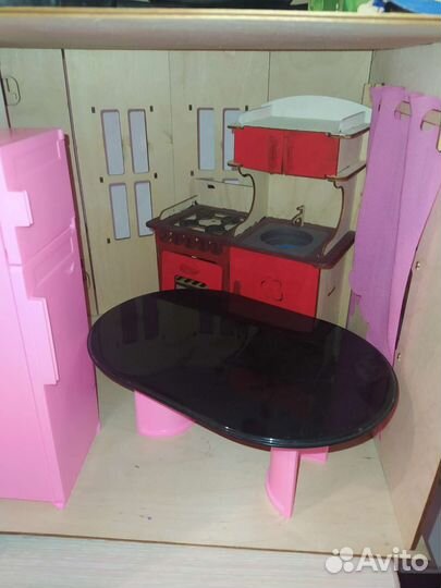 Домик для кукол барби большой