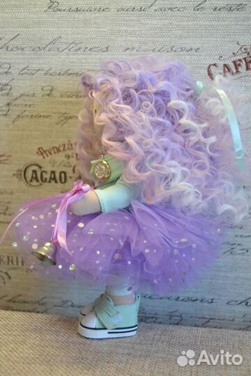 Текстильная кукла ручной работы