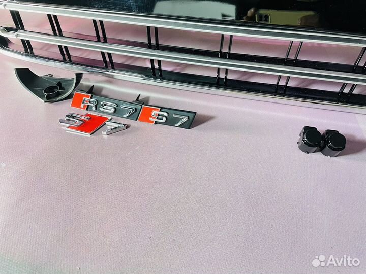 Решетка радиатора Audi A7 S7 хром