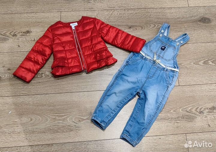 Одежда для девочки пакетом 84-92 Carters Mayoral