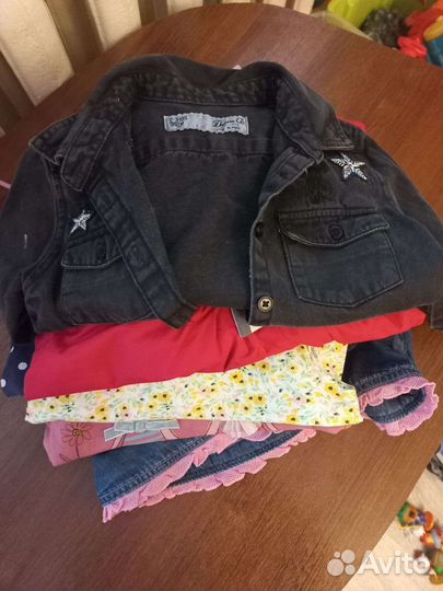 Вещи пакетом на девочку 80-86 next