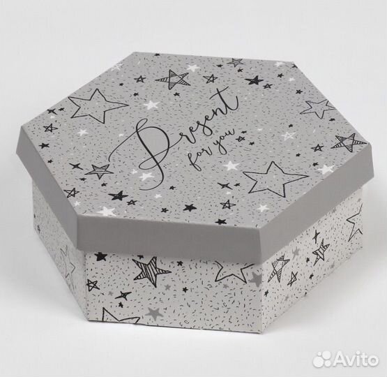 Коробка подарочная складная очень плотная